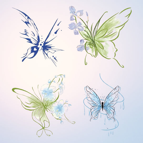 Botanical Butterflies