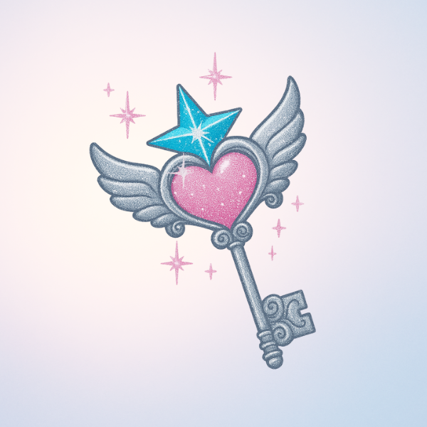 Starwing Heart Key