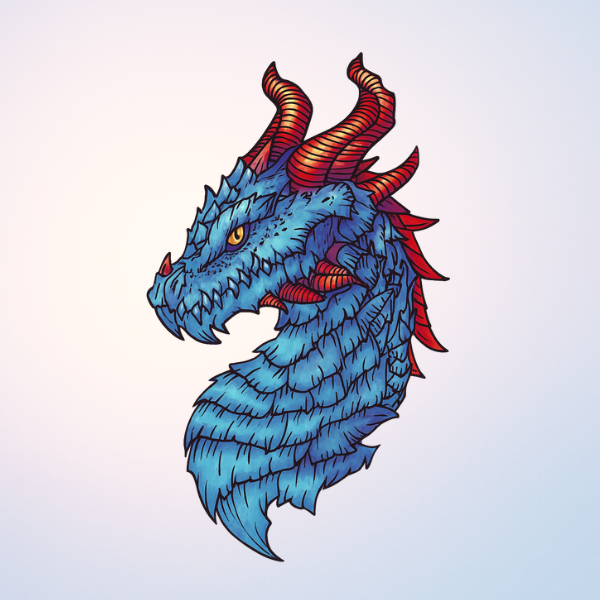 Bluehorn Dragon