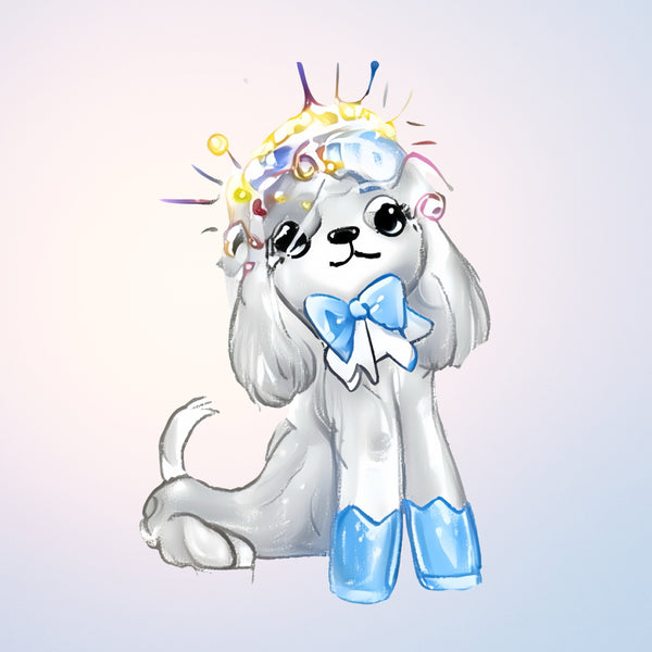 Tiara Poodle Pup