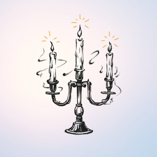 Tri-Flame Candelabra