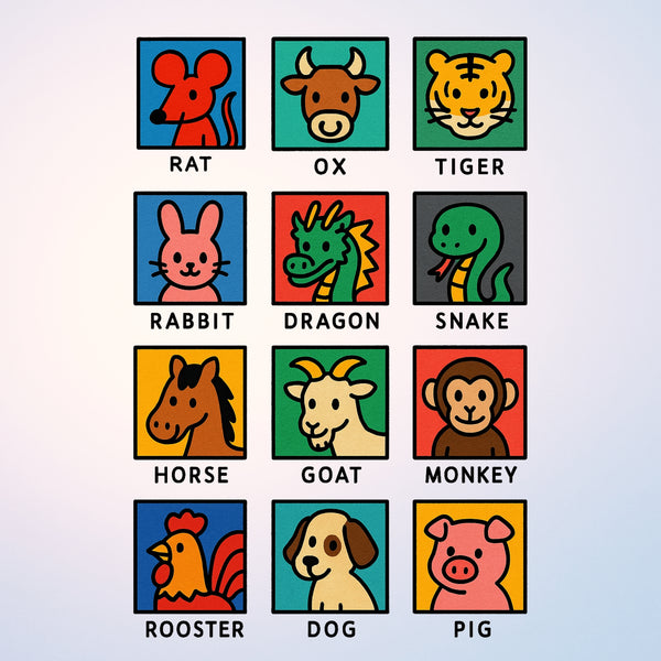 12 Chinese Zodiac
