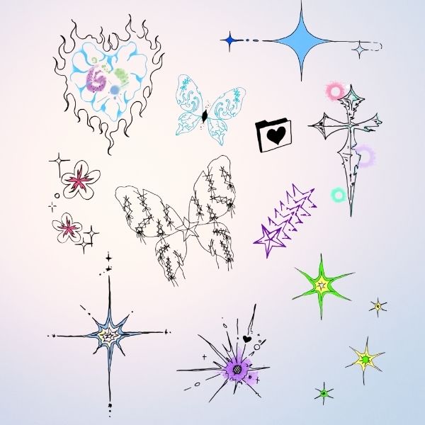 Stars hearts Love