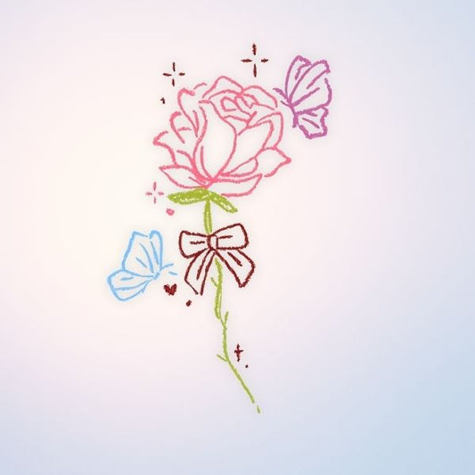 Ribbon Rose