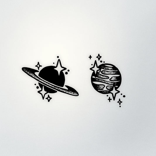Saturn & Jupiter