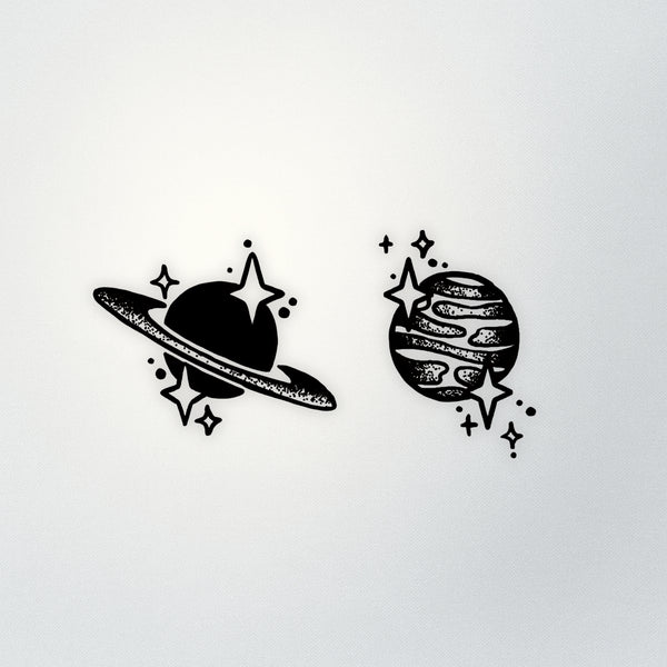 Saturn & Jupiter