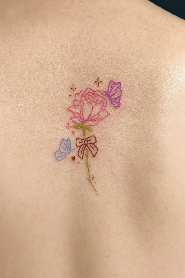 Ribbon Rose