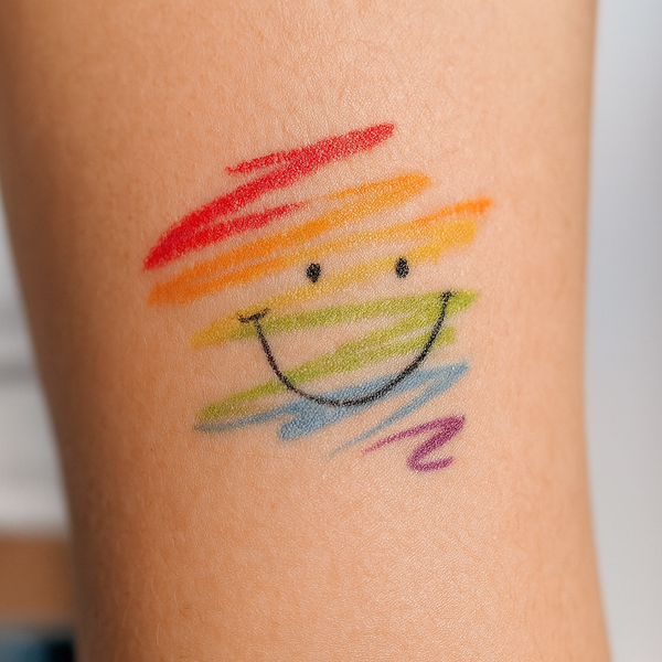 Crayon Rainbow Smile