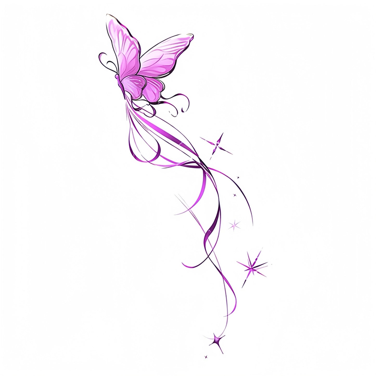 Purple butterfly