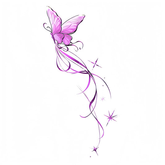 Purple butterfly