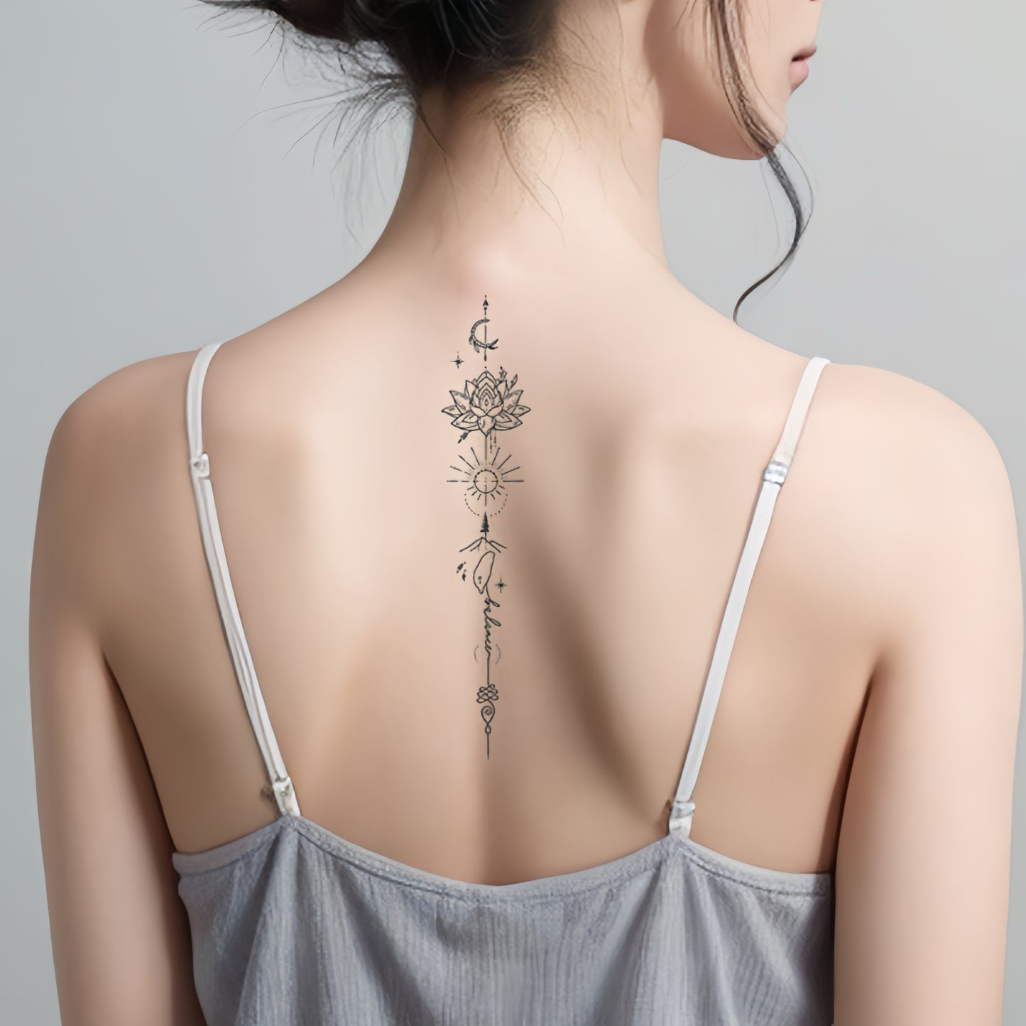 Spine tattoo